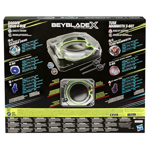Beyblade X Set de Combat Xtreme, Jouet pour Garçons et Filles dès 8 Ans, Toupie Détachable pour la Compétition à Collectionner – Image 2