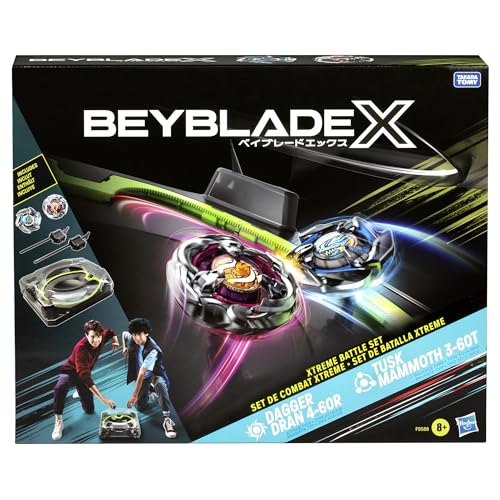 Beyblade X Set de Combat Xtreme, Jouet pour Garçons et Filles dès 8 Ans, Toupie Détachable pour la Compétition à Collectionner – Image 3