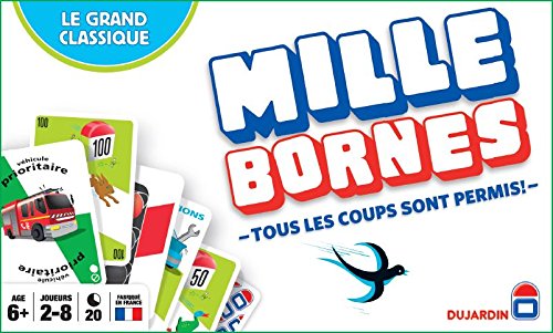 Dujardin – Mille Bornes Le Grand Classique – Jeu de société – Jeu de cartes – Atteignez les 1000 bornes en premier – A jouer en Famille ou entre Amis – 2 à 8 joueurs – Dès 6 ans – Image 6