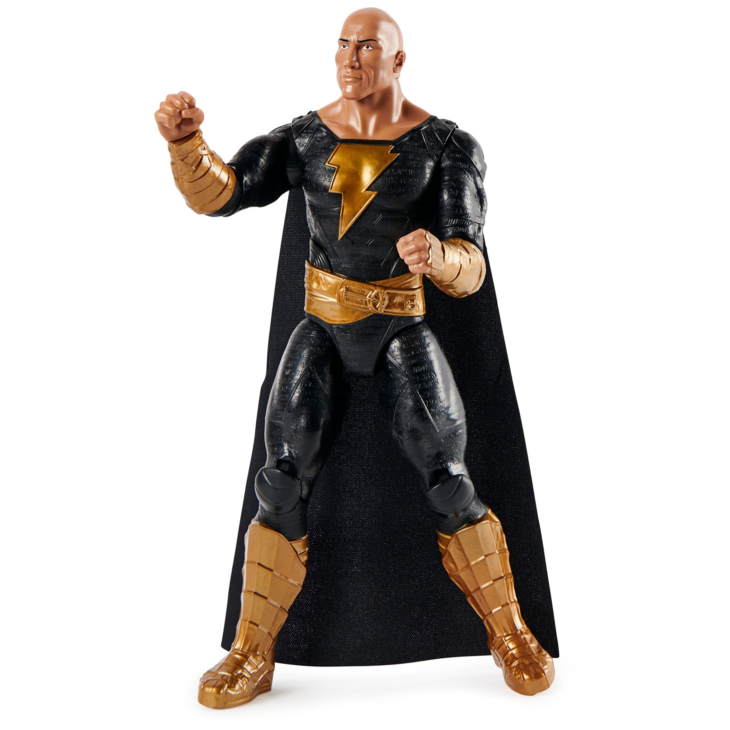 BLACK ADAM - FIGURINE 30 CM 2022 - DC COMICS - Figurine Black Adam Articulée De 30 cm - Revivez Les Aventures Du Film Ou Créez Vos Propres Combats Entre Le Bien Et Le Mal - Jouet Enfant 3 Ans et + – Image 3