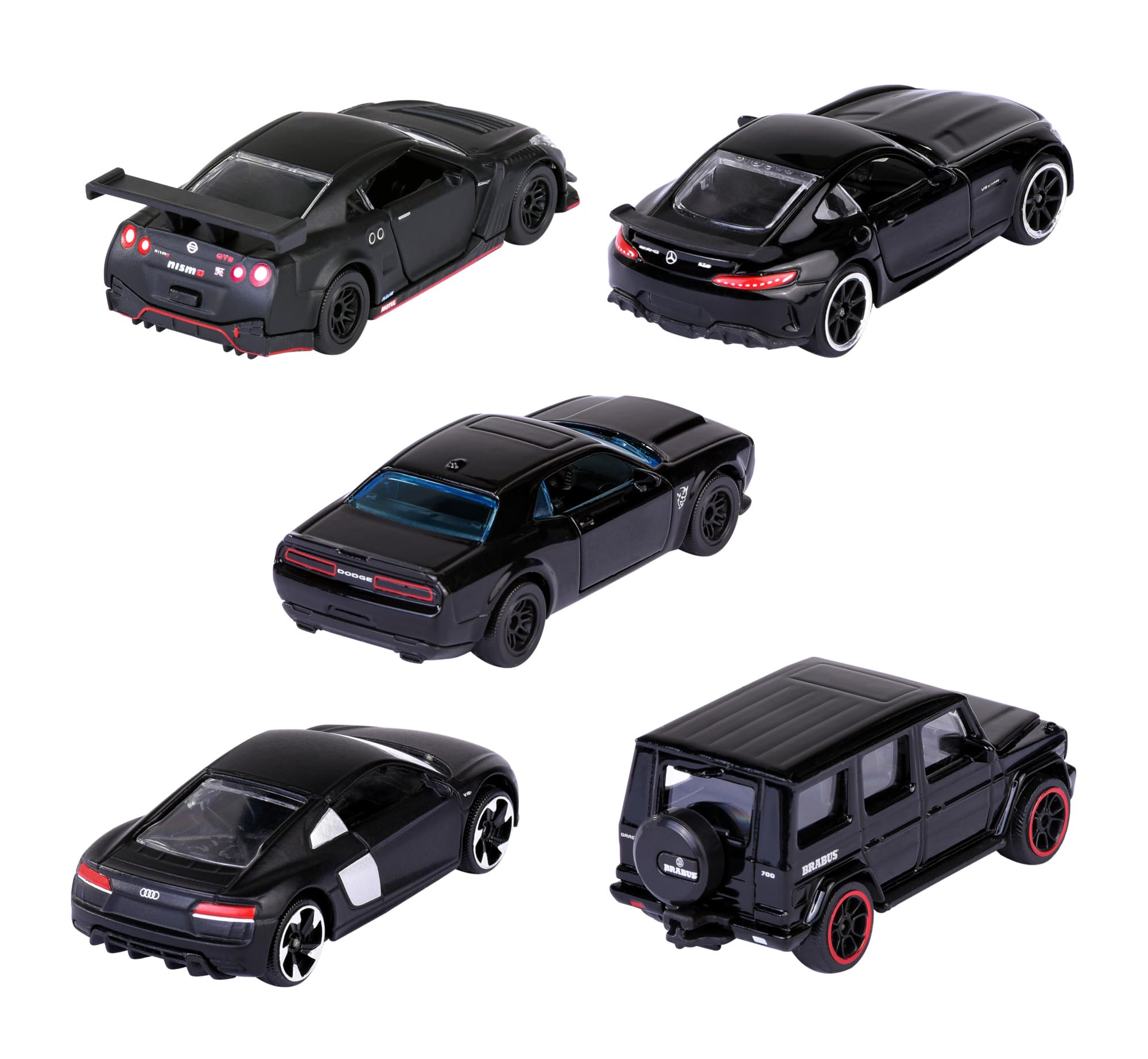 Majorette - Black Edition Giftpack - Voitures Miniatures en Métal - Coffret 5 Véhicules - 212053174 – Image 7