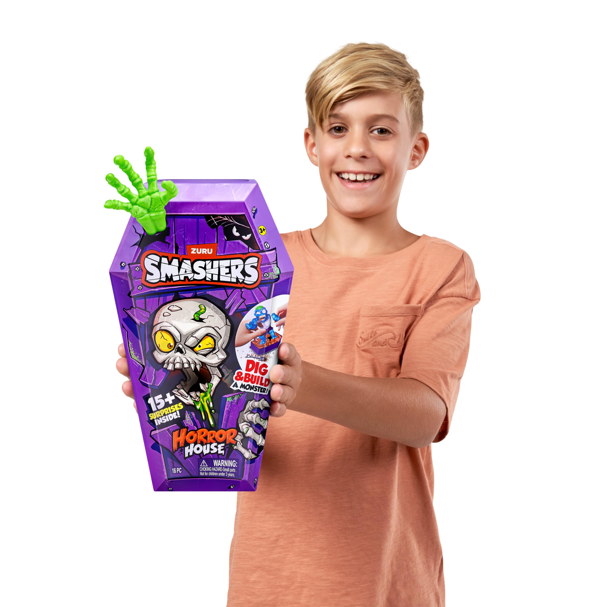 Smashers Horror House de ZURU (30 cm) (Zombie) – Image 2