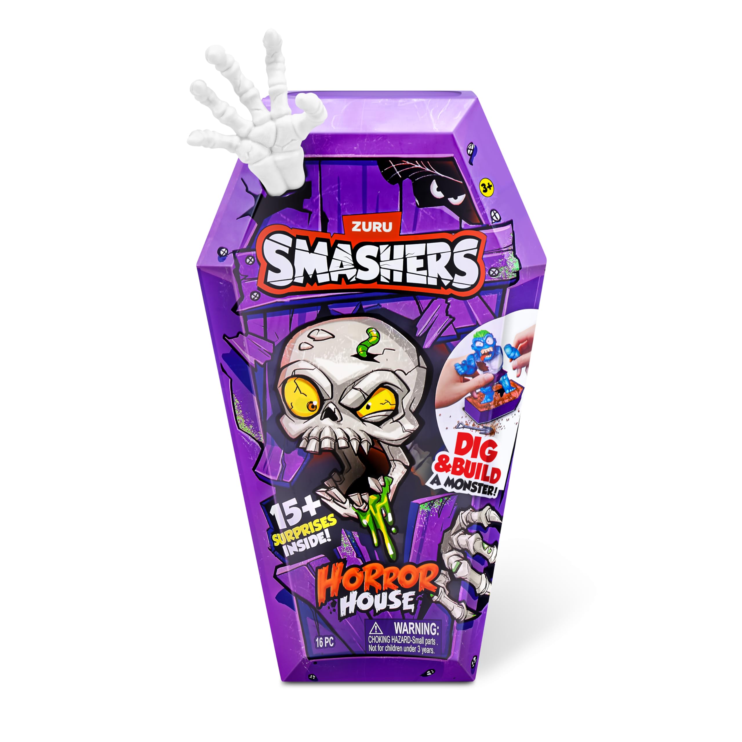 Smashers Horror House de ZURU (30 cm) (Zombie) – Image 7