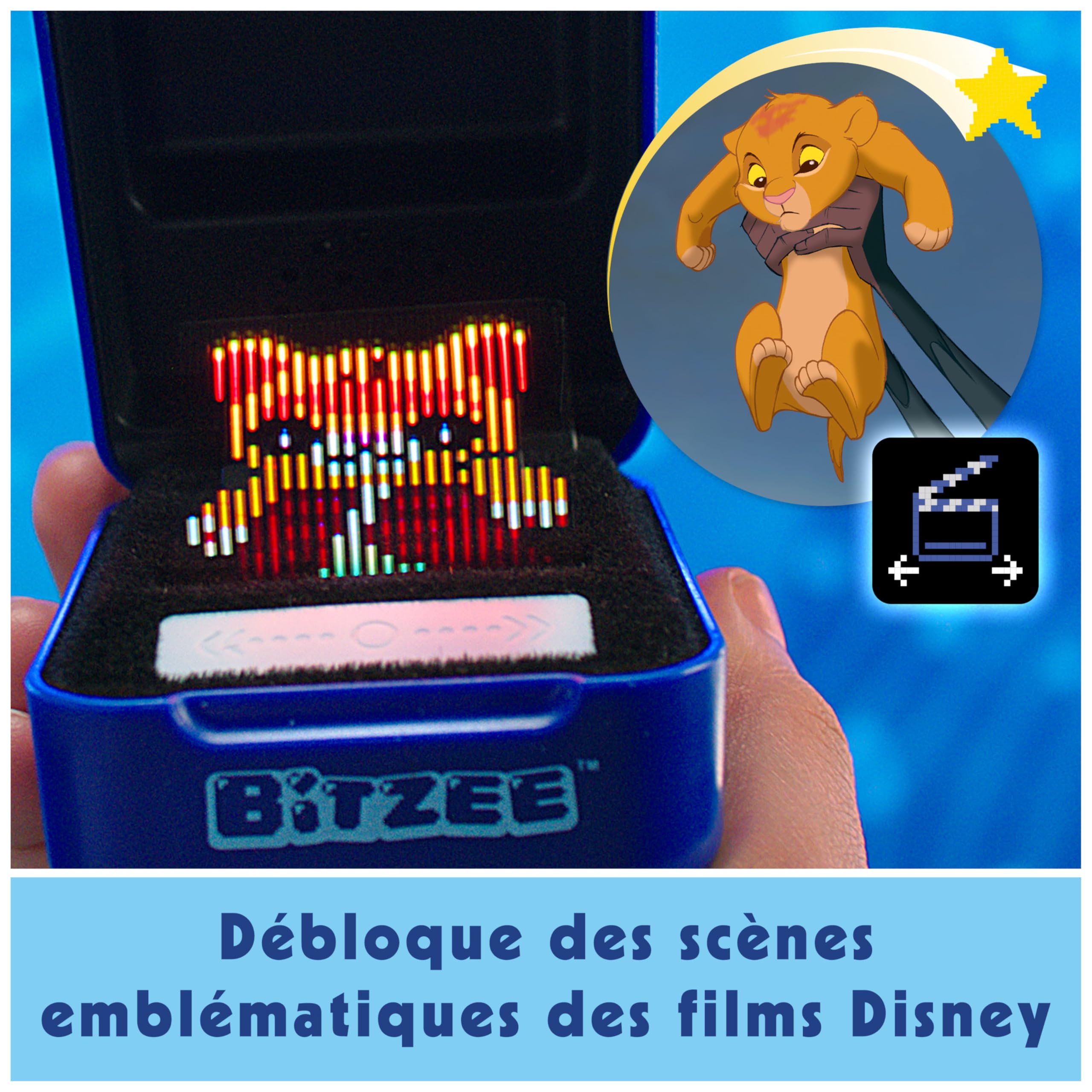 Bitzee Disney - Mon Animal Interactif Bitzee - Animal Digital 3D Que Vous Pouvez Vraiment Toucher - Boîtier Electronique 30 Compagnons Interactifs - Sons Réactions Et Jeux - Jeu pour Enfant 5 et + – Image 7
