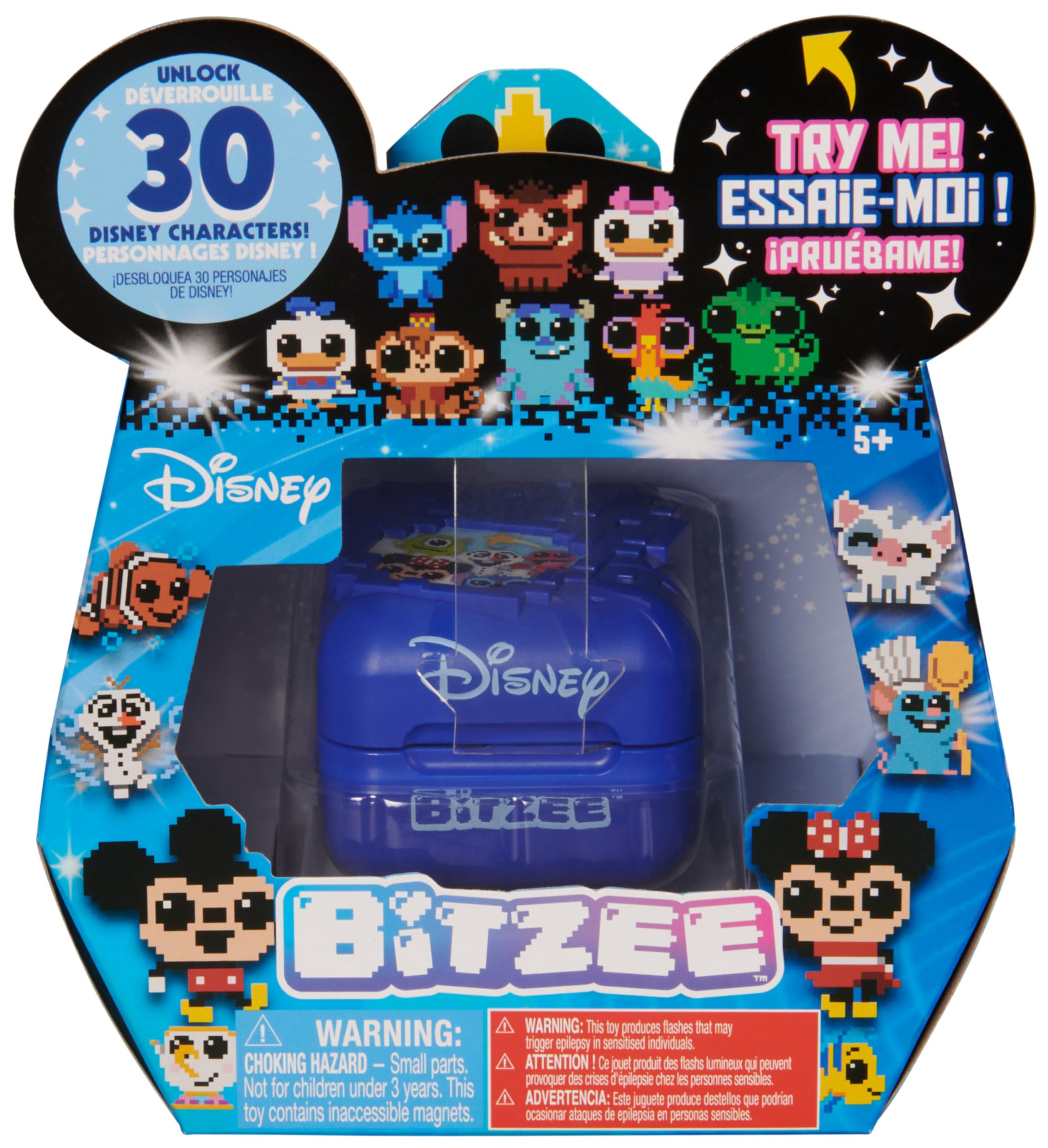 Bitzee Disney - Mon Animal Interactif Bitzee - Animal Digital 3D Que Vous Pouvez Vraiment Toucher - Boîtier Electronique 30 Compagnons Interactifs - Sons Réactions Et Jeux - Jeu pour Enfant 5 et + – Image 2