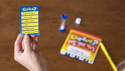 Esquissé - Jeu de Société - Dès 8 Ans - Fais Deviner ton Dessin à ton Voisin A Jouer en Famille ou entre Amis - 4 à 8 joueurs - 20 min – Image 5