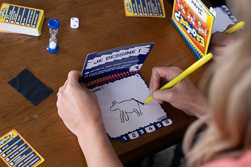 Esquissé - Jeu de Société - Dès 8 Ans - Fais Deviner ton Dessin à ton Voisin A Jouer en Famille ou entre Amis - 4 à 8 joueurs - 20 min – Image 4