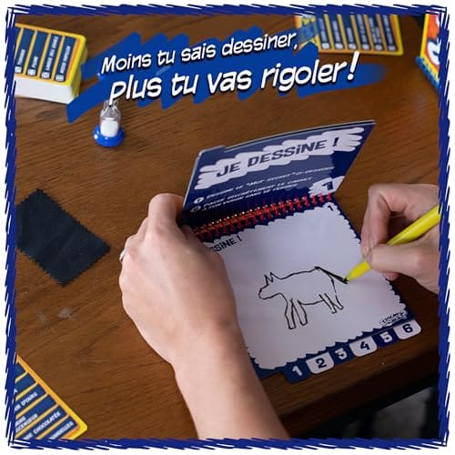Esquissé - Jeu de Société - Dès 8 Ans - Fais Deviner ton Dessin à ton Voisin A Jouer en Famille ou entre Amis - 4 à 8 joueurs - 20 min – Image 8